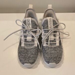 Adidas Heather Gray Knit Sneakers